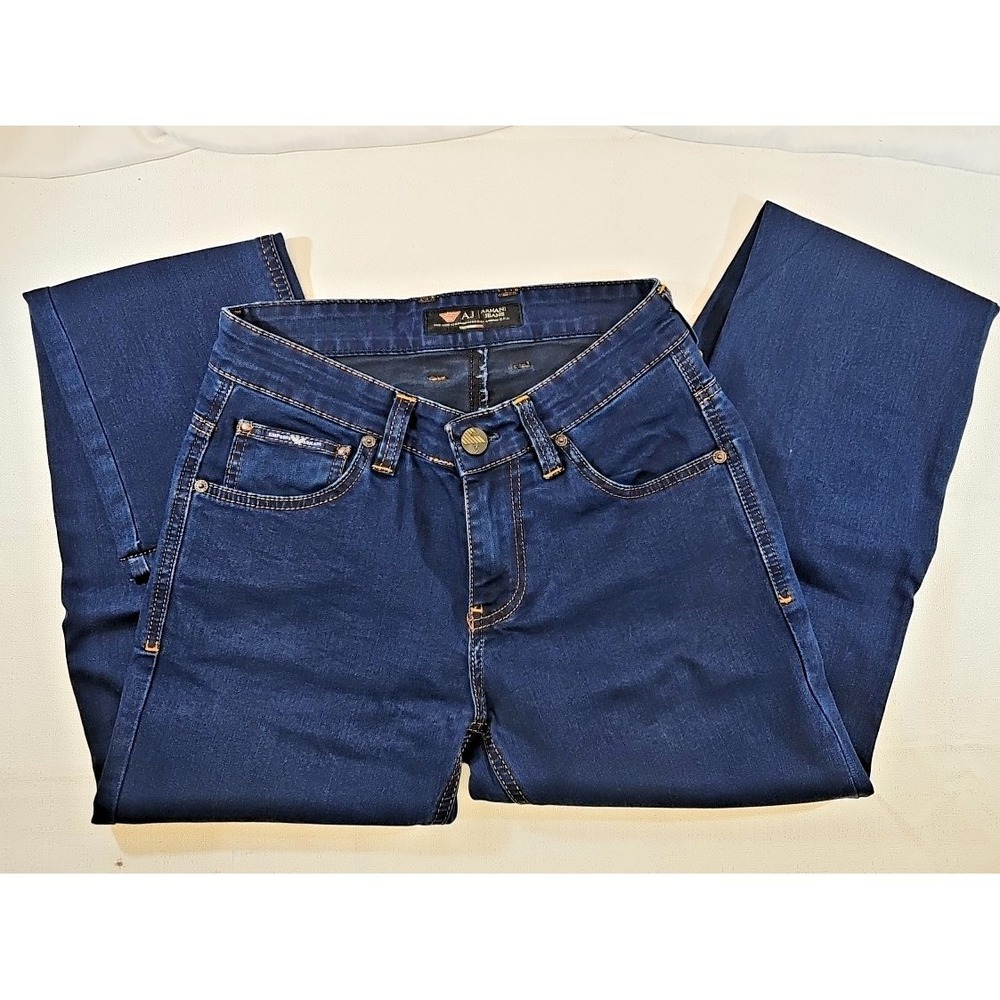 Y2K VINTAGE AJ/ARMANI JEANS SZ 30/34 Dark Wash New/NoTags Italian Design Luxury